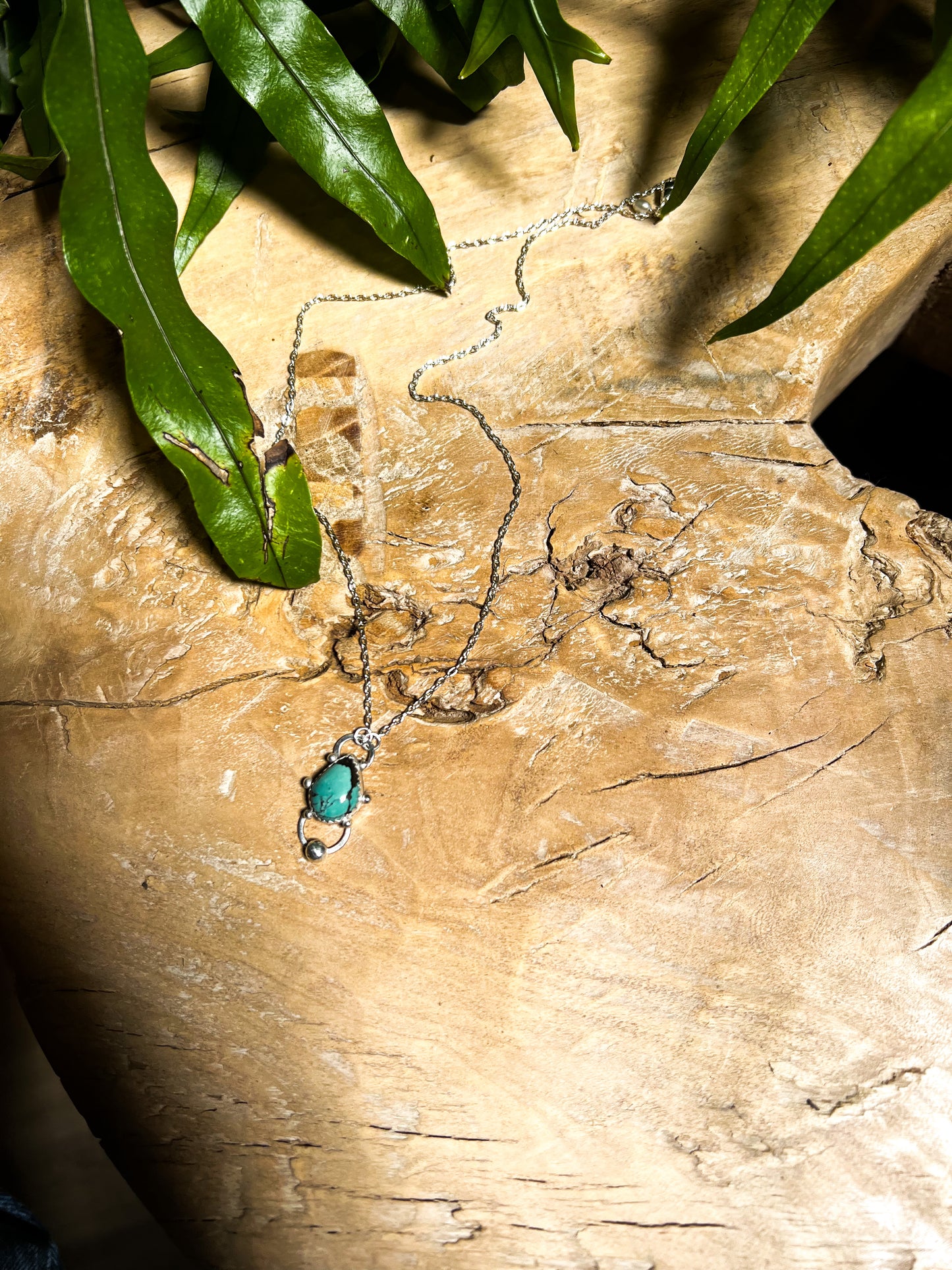 Universal Balance Turquoise Medallion Chain