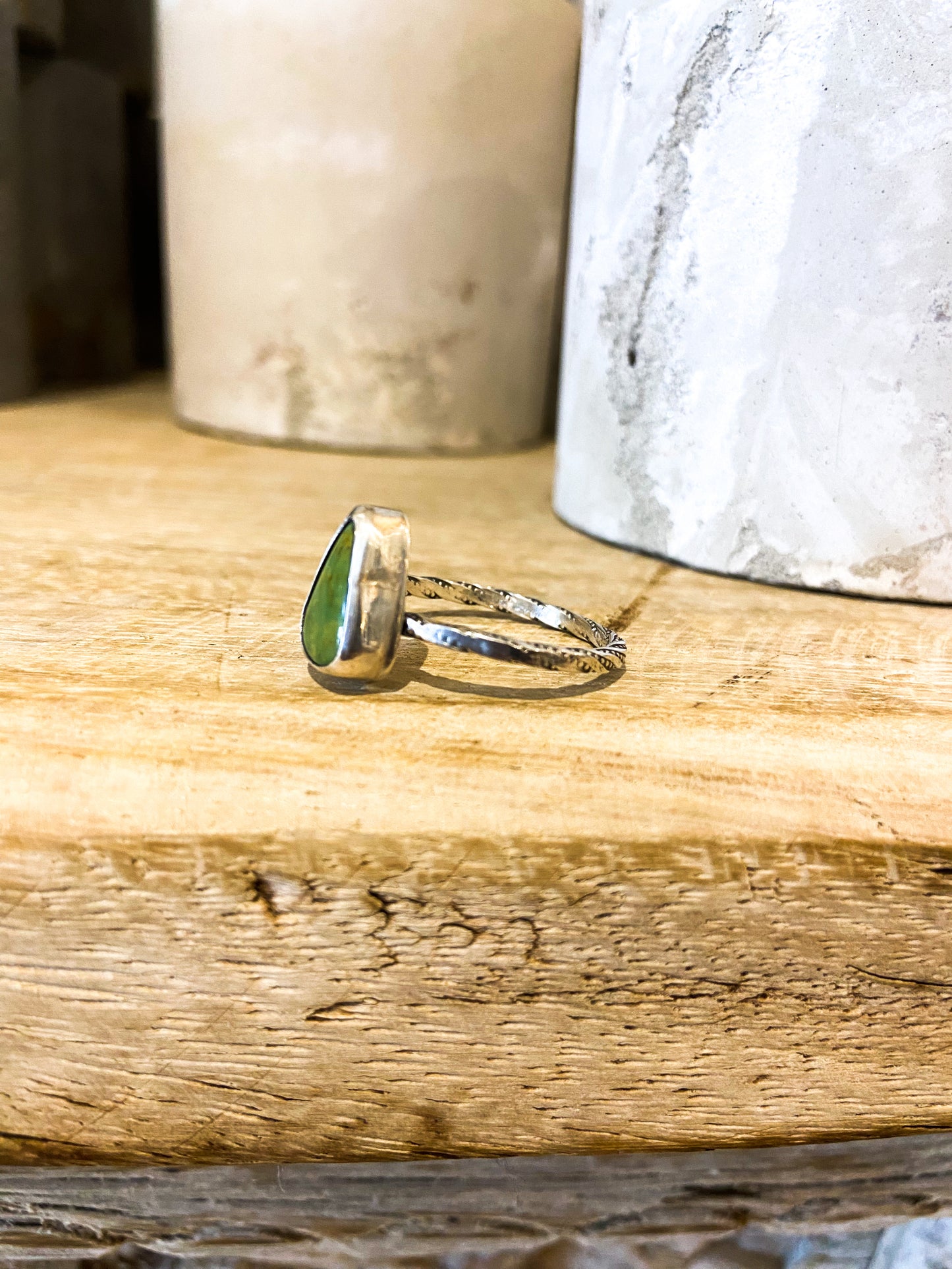 Turquoise Medallion Ring
