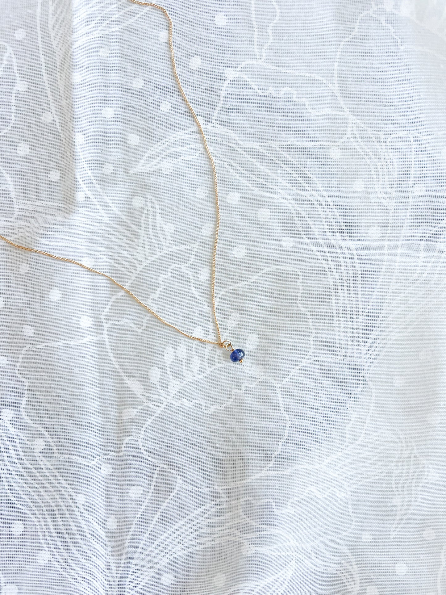 Sapphire Whisper Chain