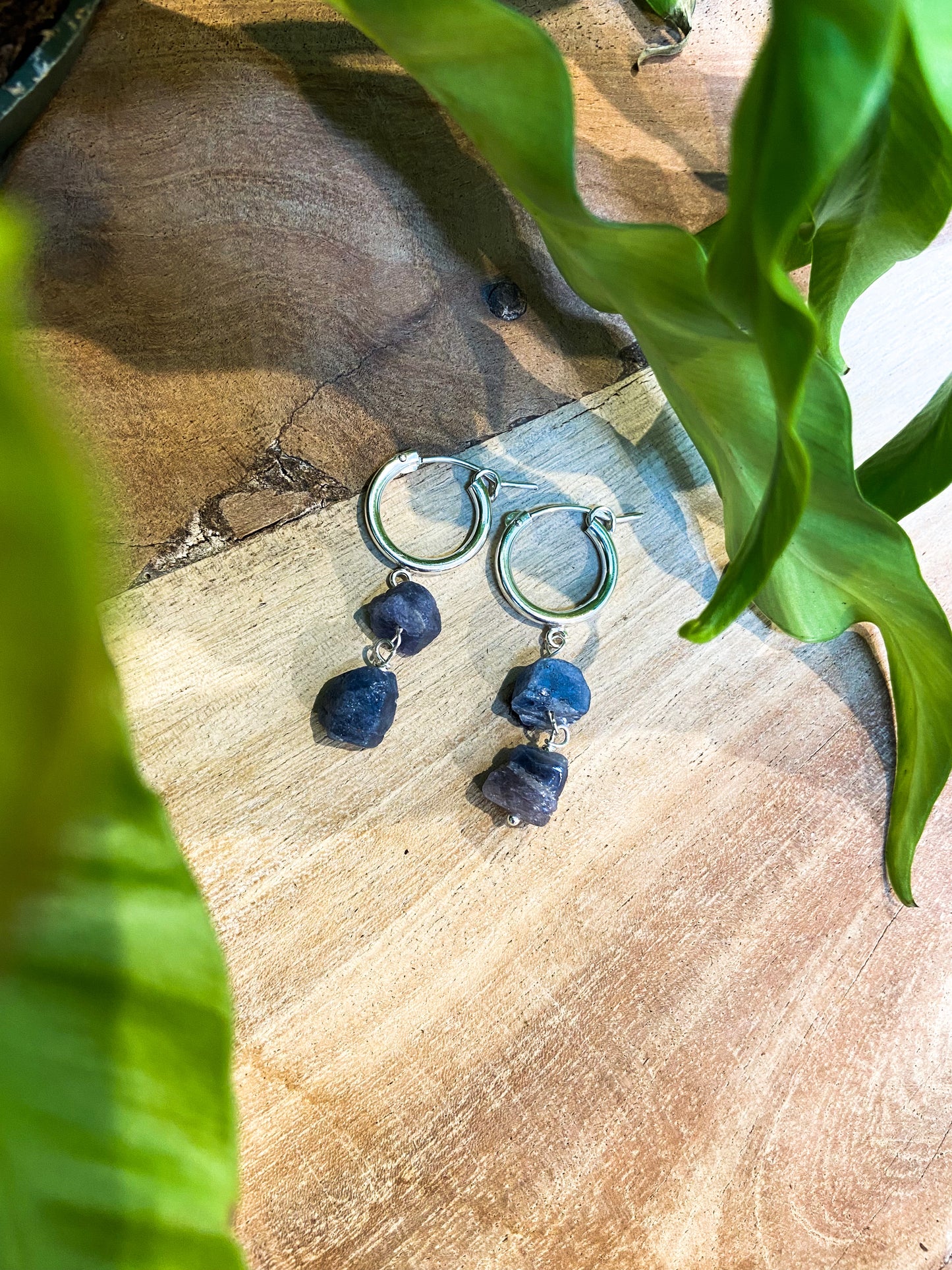 Sapphire Gemmy Earrings