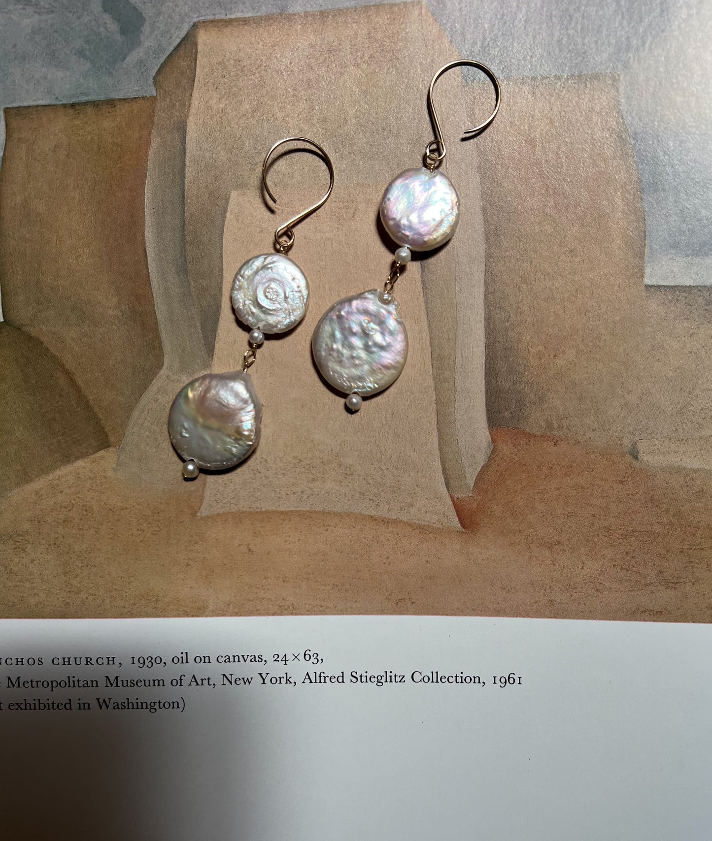 Statement Coin Pearls