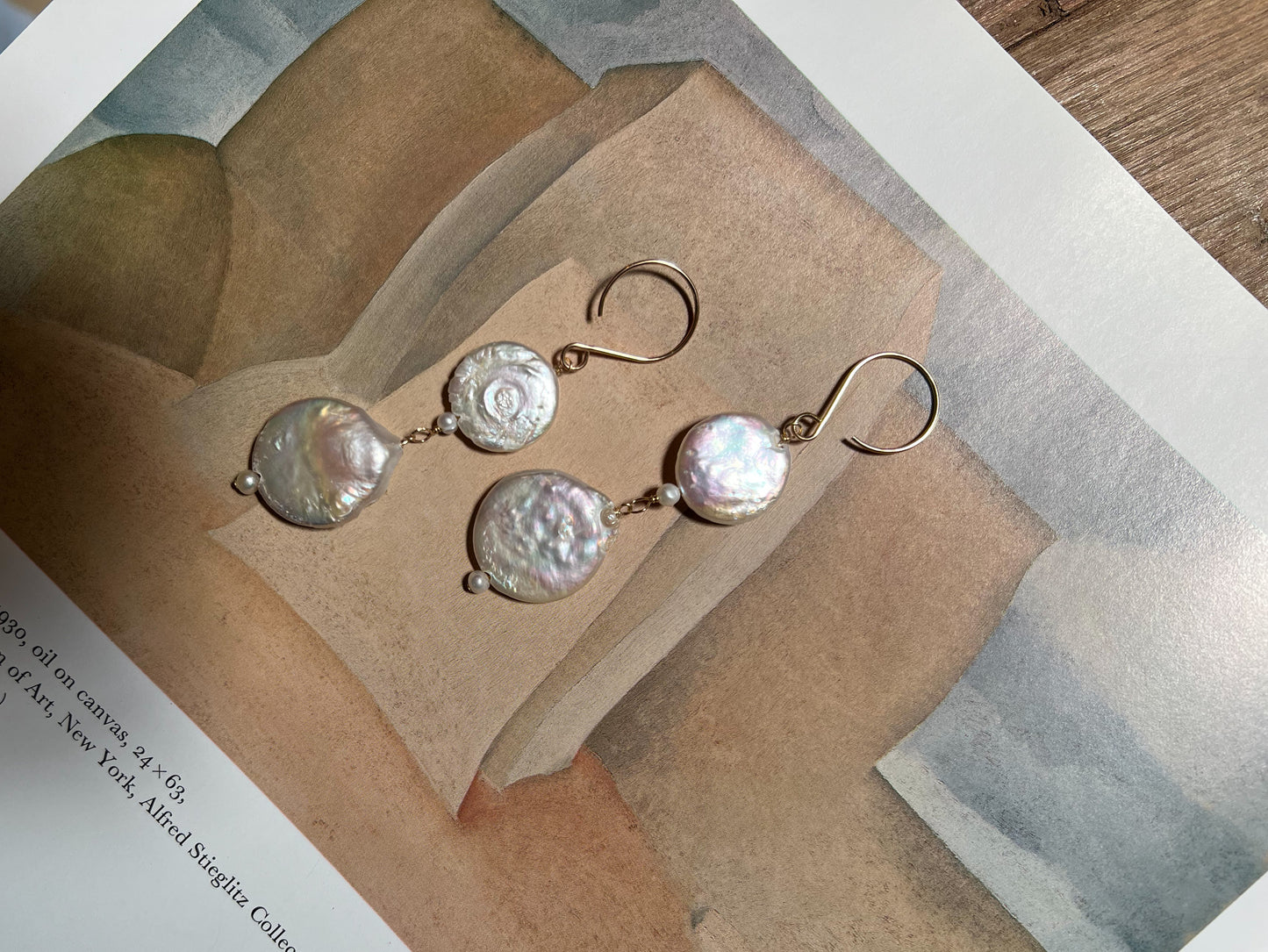 Statement Coin Pearls