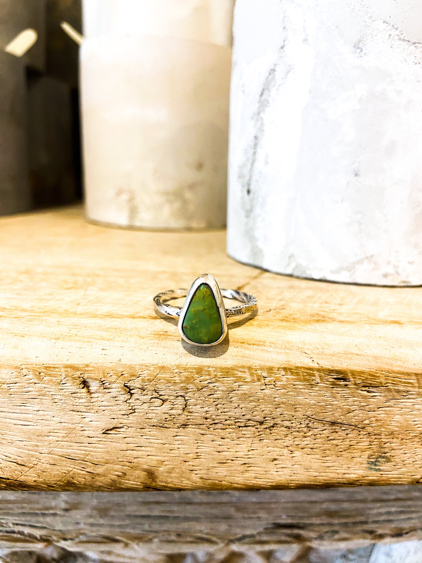 Turquoise Medallion Ring