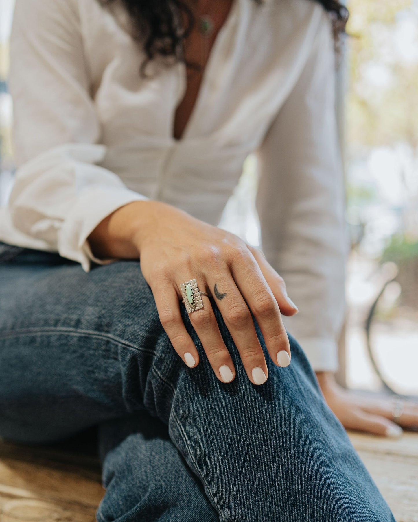 The Classic Turquoise Medallion Ring