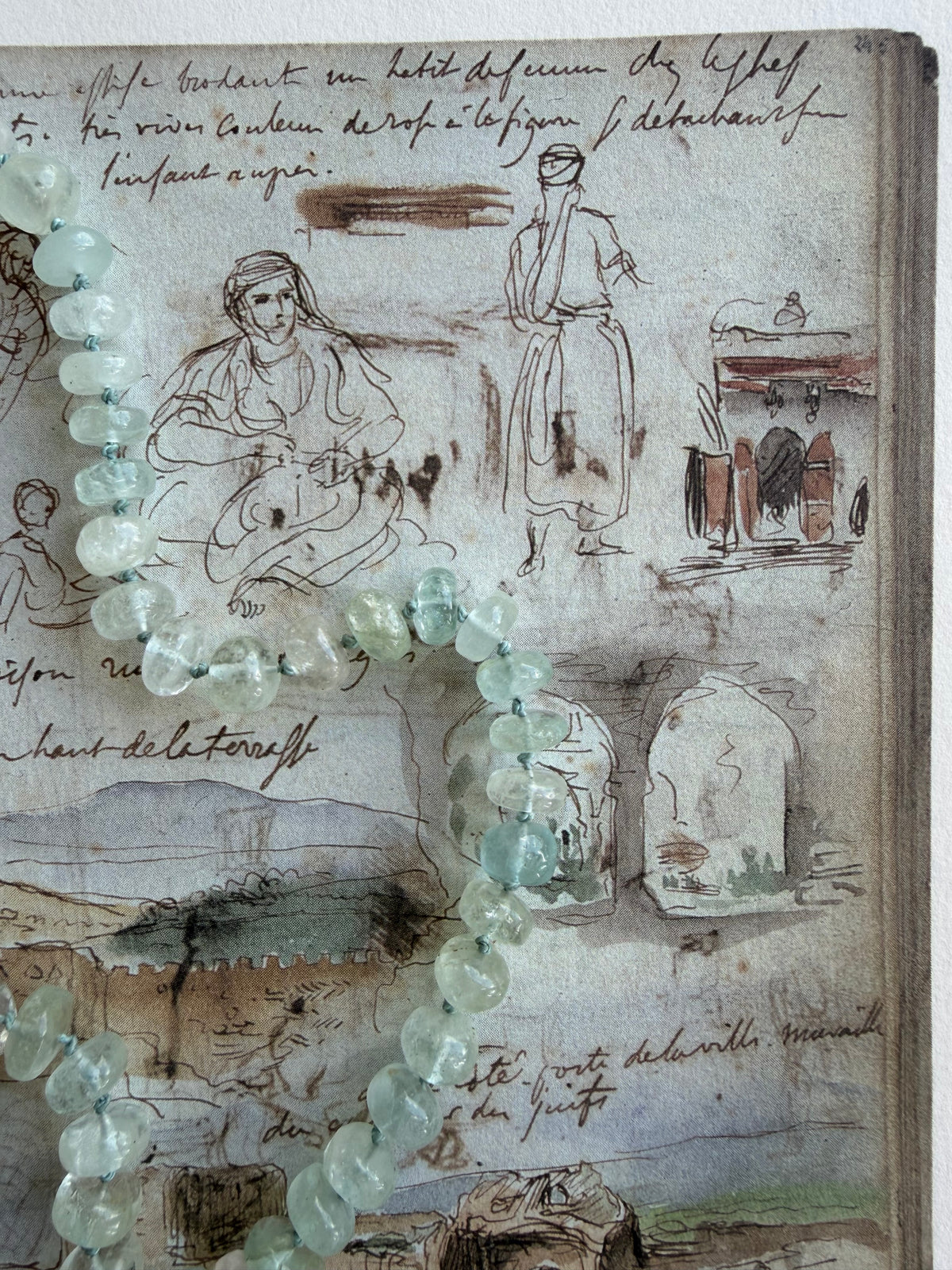 The Knot in Aquamarine