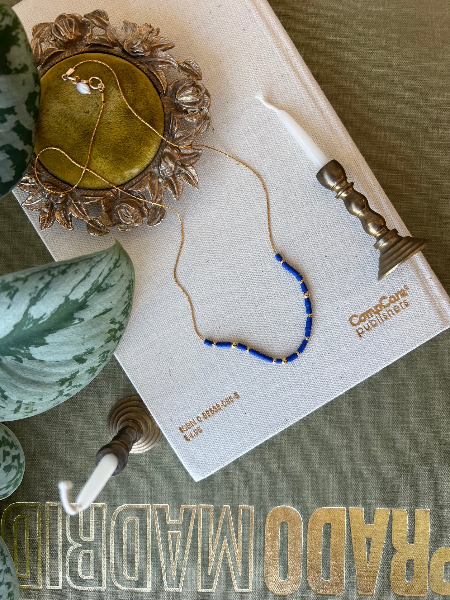 Daily Lapis Layering Chain