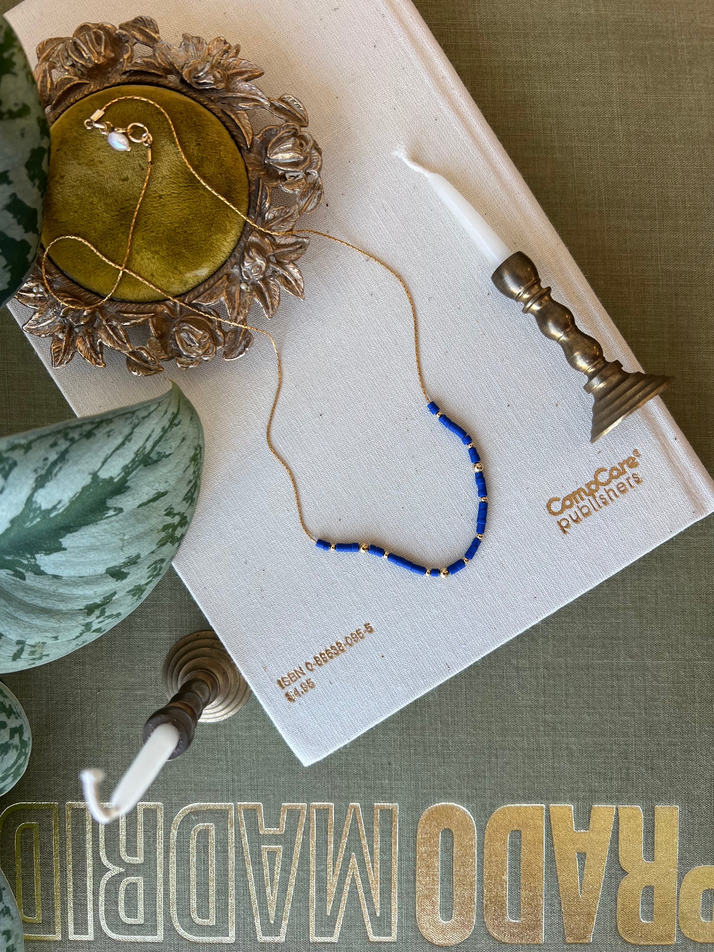 Daily Lapis Layering Chain