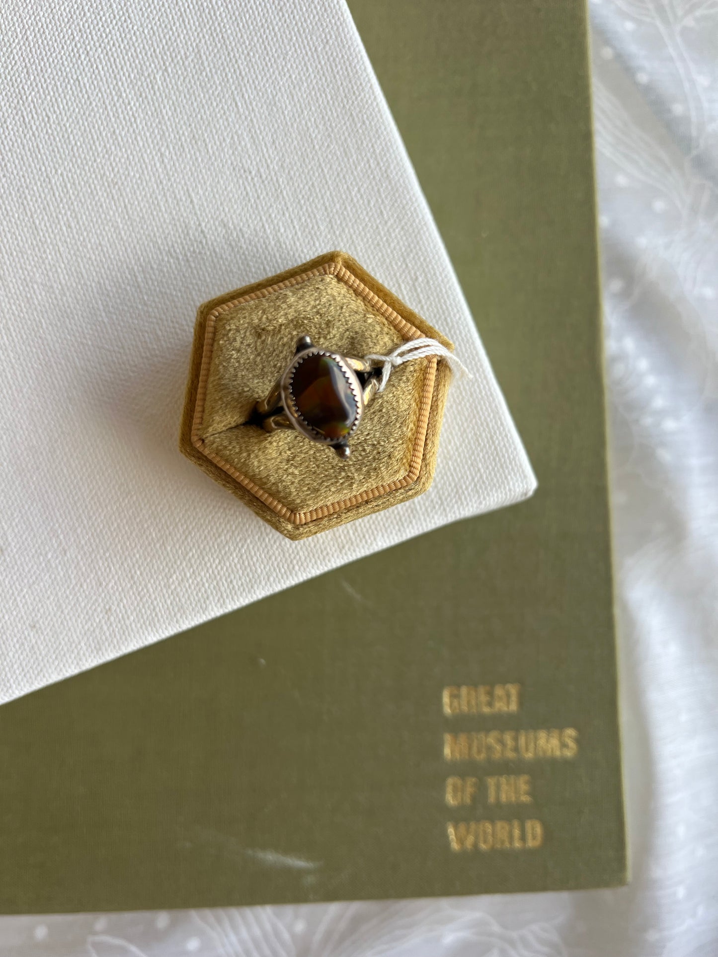 Mexican Fire Agate Ring