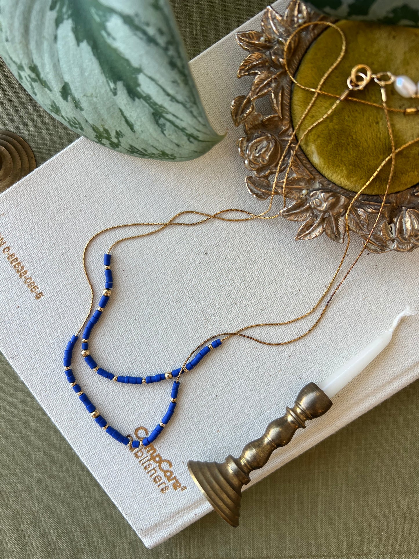 Daily Lapis Layering Chain