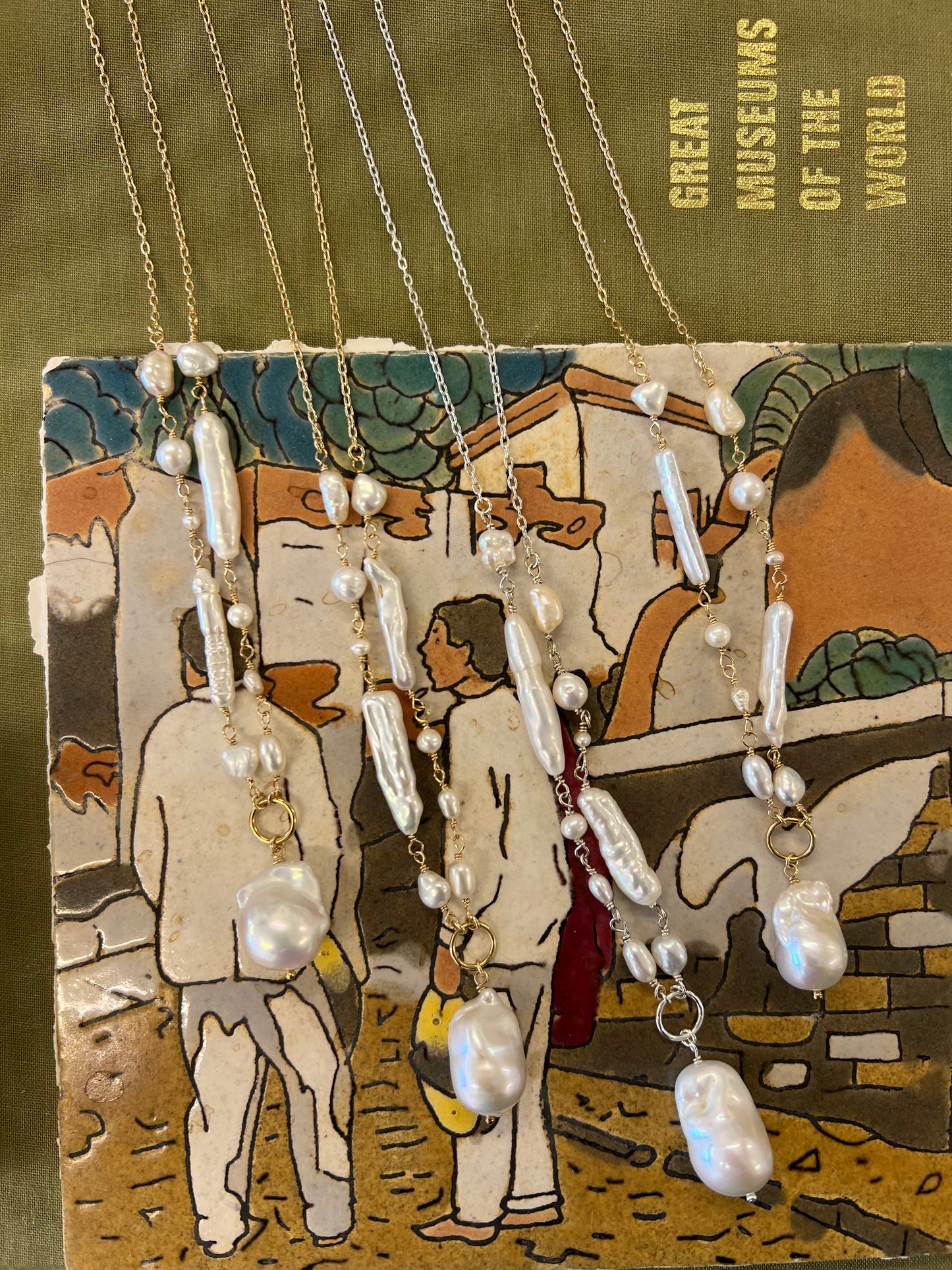 The Baroque Pearl Chain GOLD