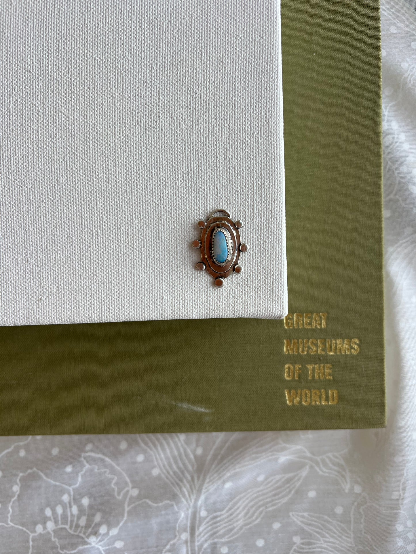 Aura Medallion with Boulder Opal